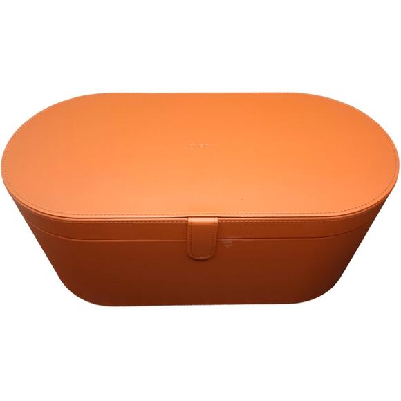 Dyson Large Hard Storage Presentation Case, Brown, New, 15"W x 6.5"H x 7"D - Picture 1 of 8